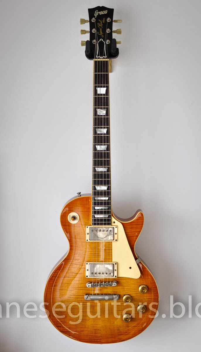 Japanese Guitars From the past 3 Super Real EGF 1200 Sunburst